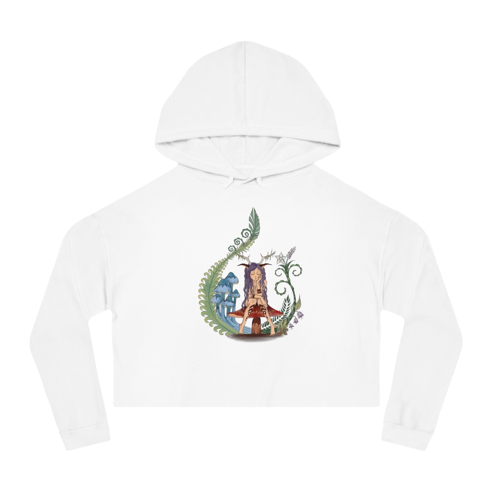 Ruminating Druid - Cropped Hoodie
