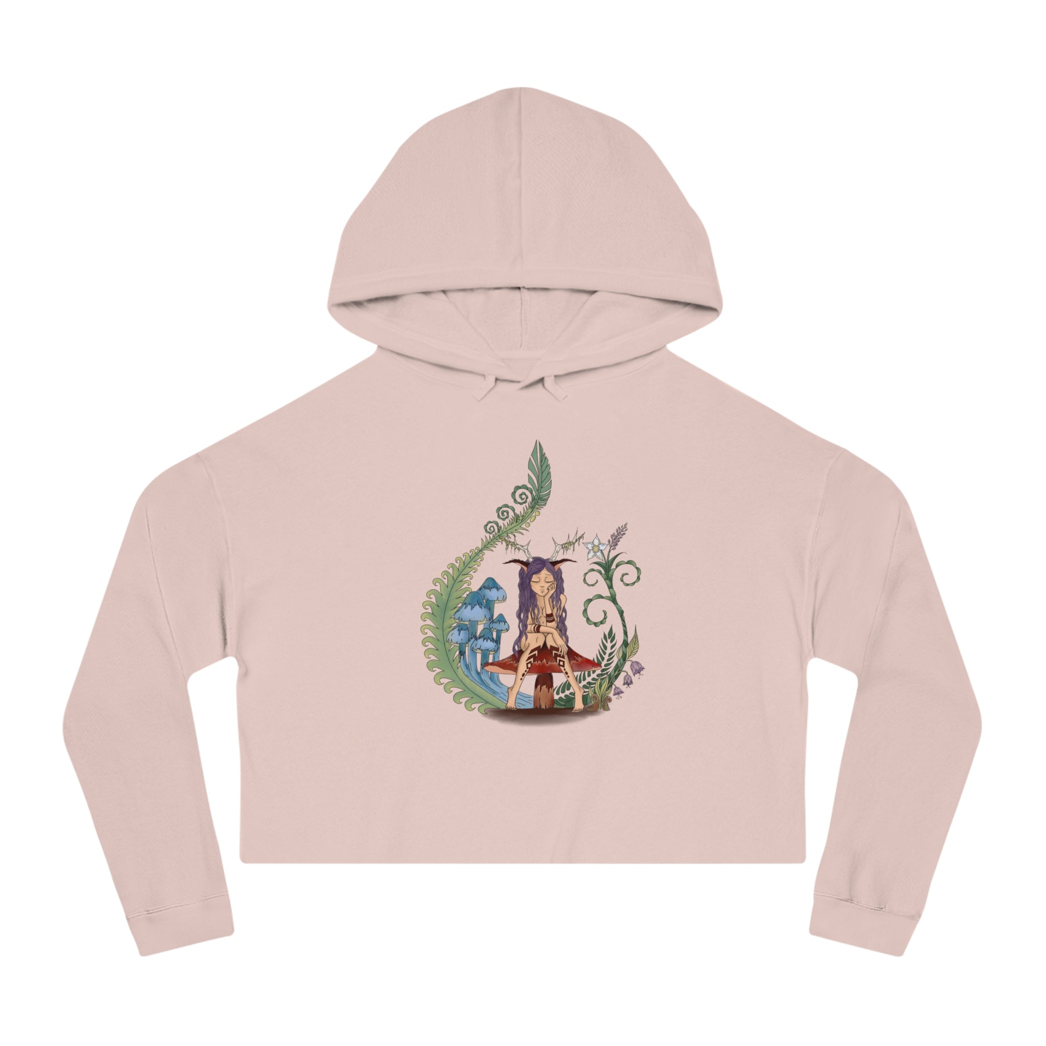 Ruminating Druid - Cropped Hoodie