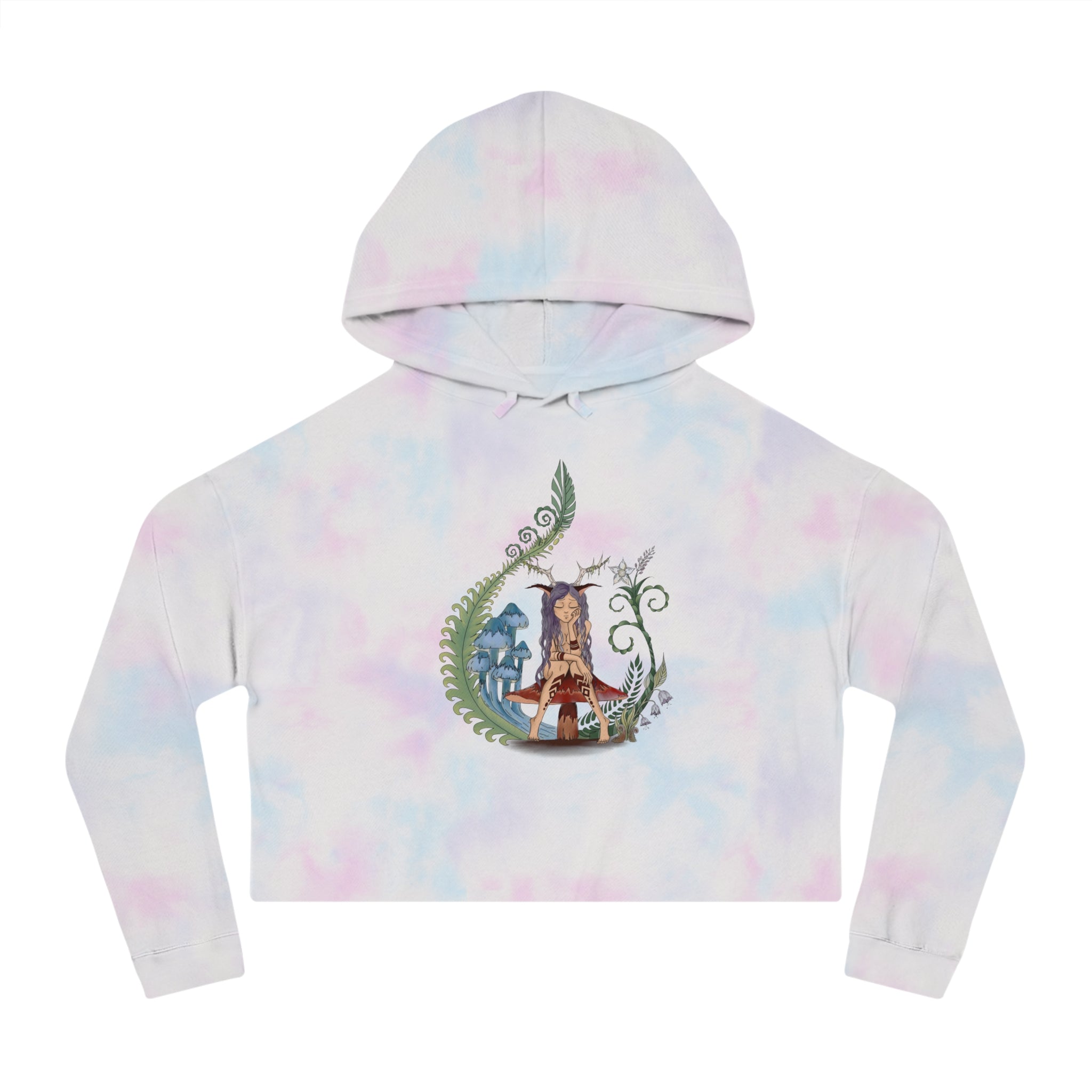 Ruminating Druid - Cropped Hoodie