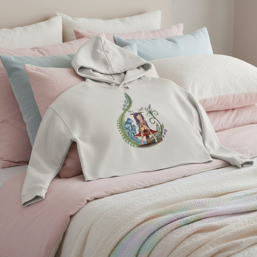 Ruminating Druid - Cropped Hoodie