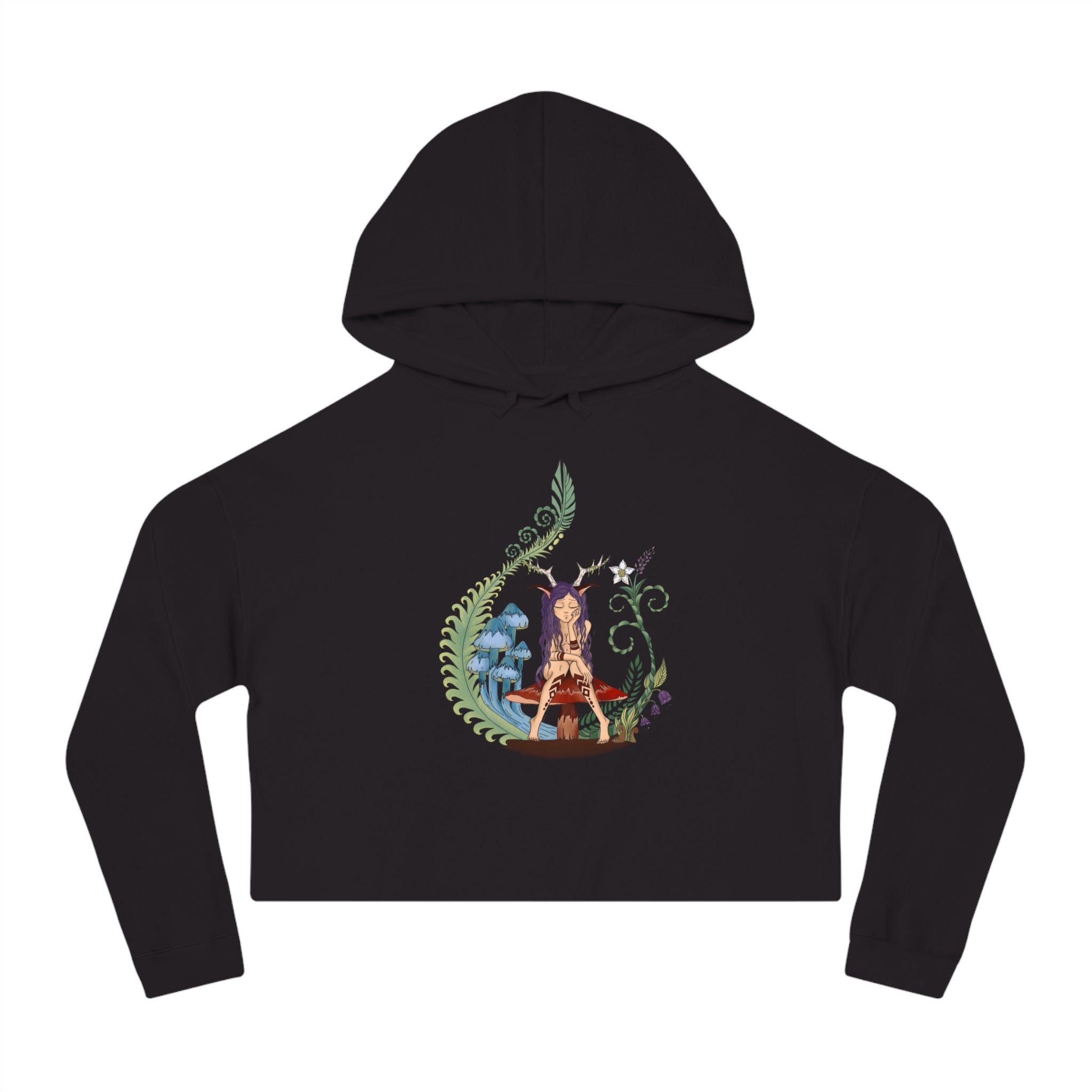 Ruminating Druid - Cropped Hoodie
