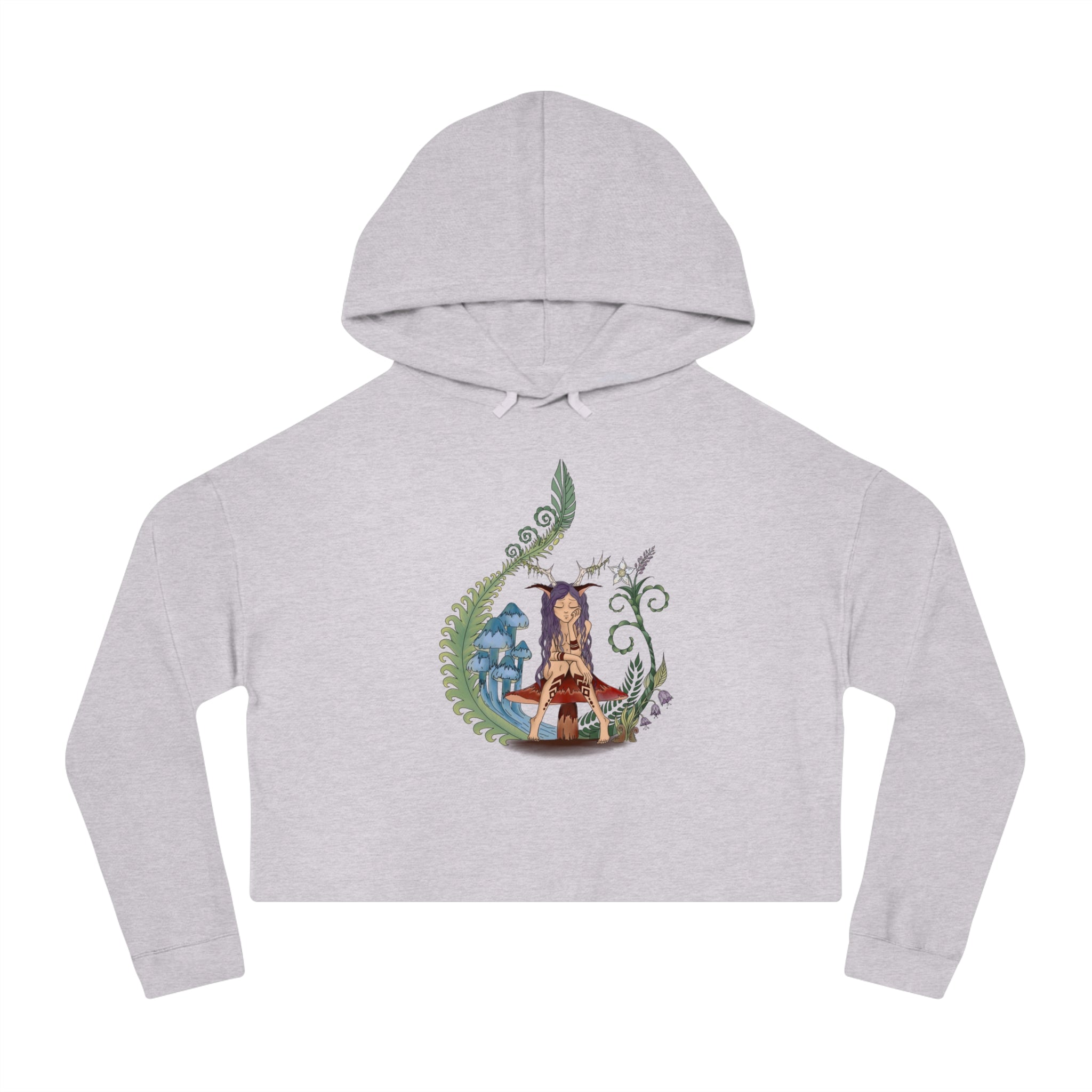 Ruminating Druid - Cropped Hoodie